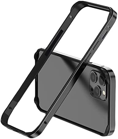 Aluminijski okvir Metalni odbojnik Frame Slim tvrdog poklopca za iPhone14 Pro, metalni oklop okvira s mekim unutarnjim odbojkom, podignuta