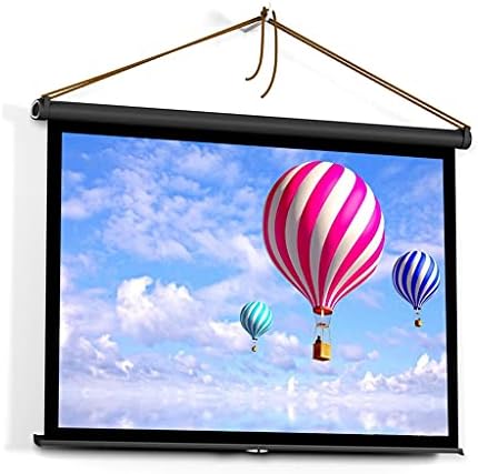 Zaslon projektora liruxun -a 50 -inčni izvlačenje preklopnog projiciranja ekrana za kućno kino DLP projektor Projektor 4: 3