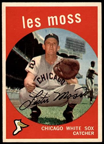1959. Topps 453 Les Moss Chicago White Sox Ex/MT+ White Sox
