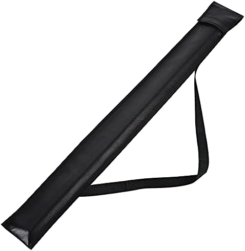 Miq crni u boji kofer bazena, kožna torba za kožu, torba za odlaganje biljarskog štapa za 1/2 snooker billiard štap.