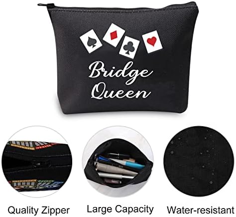 Kozmetička torbica poklon za igrače bridža kartaška igra Bridž Pokloni za ljubitelje Bridža pokloni za igrače pokera Kozmetička torbica