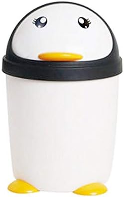 Kreativna velika i mala košarica za papir s poklopcem za smeće za kućanstvo Can Kuhinja WC toalet dnevni boravak Penguin kanta za smeće