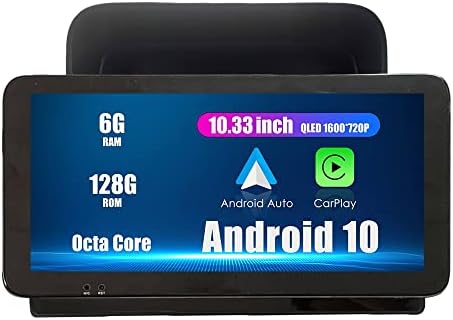 WOSTOKE 10.33 QLED/IPS 1600X720 CARPLAPER INDUCHAPLEEN I Android Auto Android Autoradio Car Navigation Stereo Multimedia Player GPS