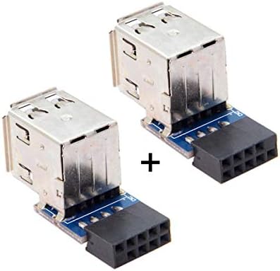 1 set. reverzibilno 9-pinsko kućište od 9.0 do matične ploče od 9.0 20-pinski adapter