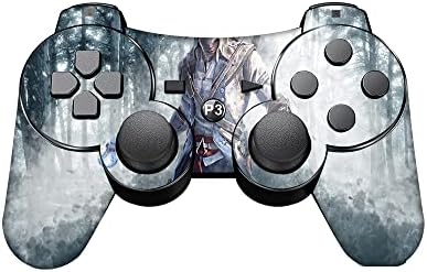Gadgeti omotani tiskani vinilni naljepnica kože za Sony PlayStation 3 PS3 samo kontroler - Assassin S Creed III Connor