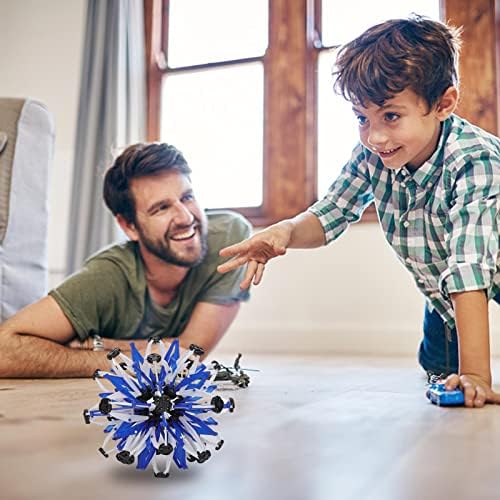 Weeyutix šarena kuglica na napuhavanje, proširiva čarobna kugla, igračka sfera za odrasle osobe ublažava stres, dostupan u dvije veličine