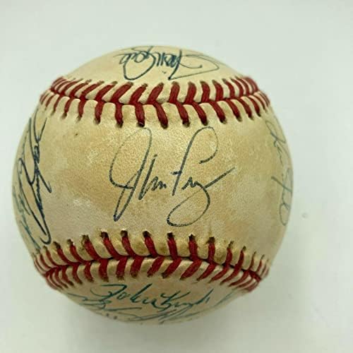 Tim Philadelphia Phillies iz 1990 -ih potpisali su službeni bejzbol Nacionalne lige - Autografirani bejzbol