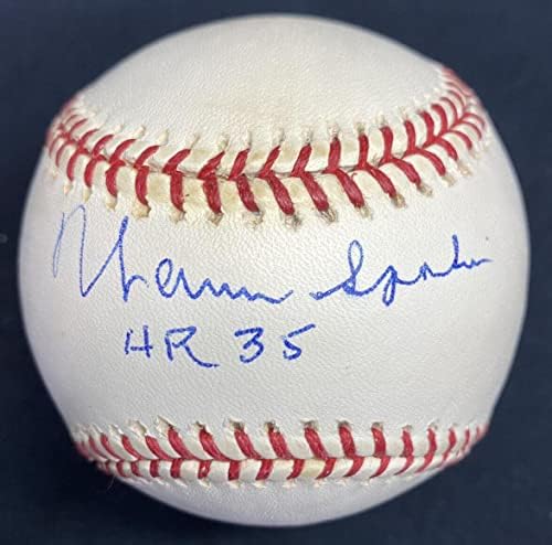 Warren Spahn 35 HR potpisao bejzbol JSA - Autografirani bejzbols