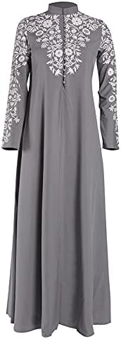 Plus-size haljina za žene, ženska muslimanska kaftan Arapska Jilbab Abai Islamska Maksi haljina s čipkastim šavom, $ 5- $ 5