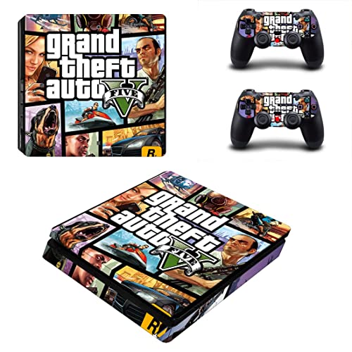 Za PS4 Normal - Game Grand GTA krađa i Auto PS4 ili PS5 naljepnica kože za PlayStation 4 ili 5 konzola i kontrolera naljepnica vinil