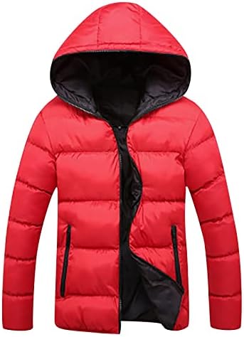 Radite jaknu dugih rukava Ženska ležerna prevelika prevelika zimska džepna jakna debela kapuljača Čvrsta rastezljiva jakna od puhača
