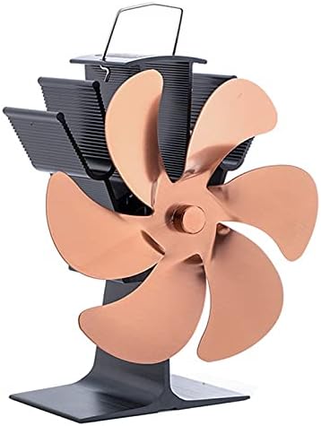 2-6 lopatica ventilator za kamin s toplinskim pogonom ventilator za peć ventilator za izgaranje drva tihi kućni ventilator za kamin