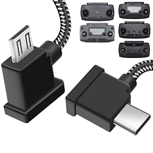 Daljinski kabel Micro-USB C duljine 1 NOGA za DJI Mavic Mini, Mini SE, Mavic 2 Pro / Zoom, Mavic Air, Mavic Pro, Spark, DJI Drone Kabel