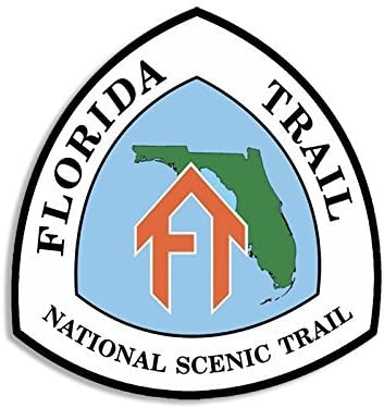 LPF USA Florida Trail National Scenic Sign u obliku naljepnice