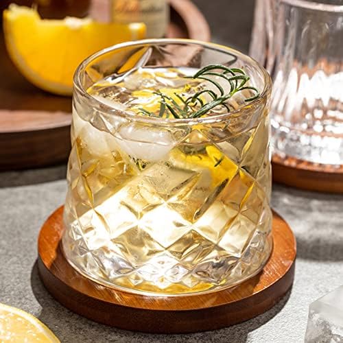 MKKEL staklo viskija, kristalno vino čaše, čaša za pucanje, pića od koktela, čiste staklene vodene čahure, za viski ili koktele, staklo
