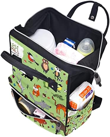 Šumske životinje ruksak vrećice za pelene Baby Pelena vreće za presvlačenje multi funkcije Velikog kapaciteta