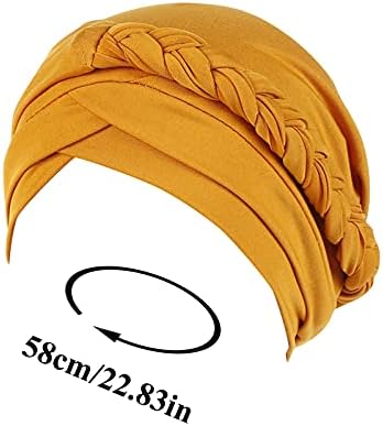 Ženska modna cvjetna turban traka za glavu s kapom za kemoterapiju Vintage pokrivala za glavu s vezicama mekani udoban šal za glavu