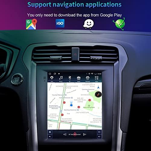 Android 11 2 DIN CAR STEREO za Ford Fiesta 2009-2015 s CarPlayom, 9,7 Radio zaslona s dodirnim zaslonom s ogledalom Link Bluetooth