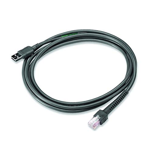 Agora Leather DS2208-SR00007ZZWW 2D Imager, standardni raspon, kabel, crni, samo skener, zahtijeva kabel