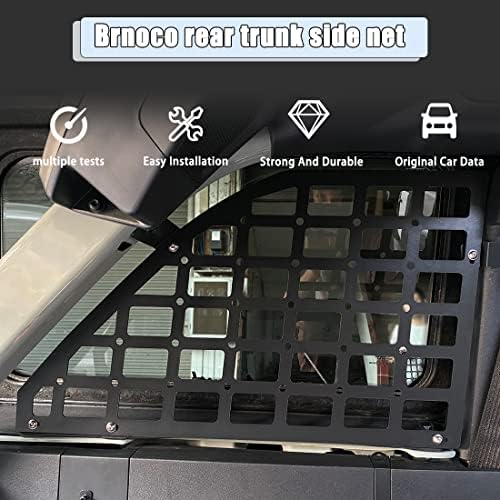 Tänzedzm za Ford Bronco stražnji prozor za pohranu debla za skladištenje stražnjeg prozora Molle Panel Modularni sustav za pohranu