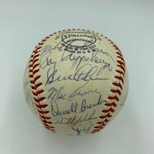 Mike Schmidt Rookie Sezona 1973. Philadelphia Phillies tim potpisao bejzbol JSA - Autografirani bejzbol