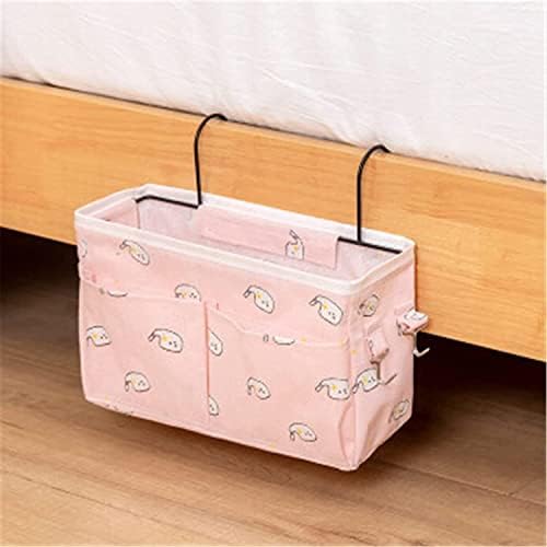 Multifunkcionalna kreveta za viseće vrećice Organizator džep/košara, košarica košarica košarica za spavaće sobe tkanina kreveta za