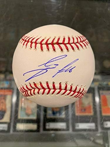 Jose Fernandez Florida Miami Marlins Singl potpisan bejzbol JSA Mint Petco 2 - Autografirani bejzbol