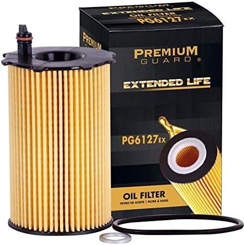 PG6127EX produženi filter za ulje za život do 10 000 milja | Odgovara 2018-14 Kia ​​Sorento, 2018-15 Sedona, -14 Cadenza,