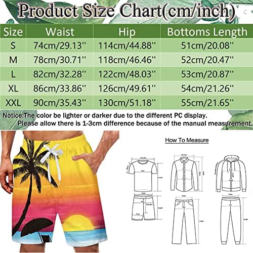 Plus veličine plaže kratke hlače za muškarce 3D tiskani elastični struk Swim Surf plaža kratke hlače mrežice Classic Vintage Beach