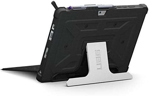 Urbani oklopni zupčanik [UAG] Microsoft Surface 3 Feather-Light Composite [Black] Aluminij Aluminij Stand Vojni kap testiran slučaj