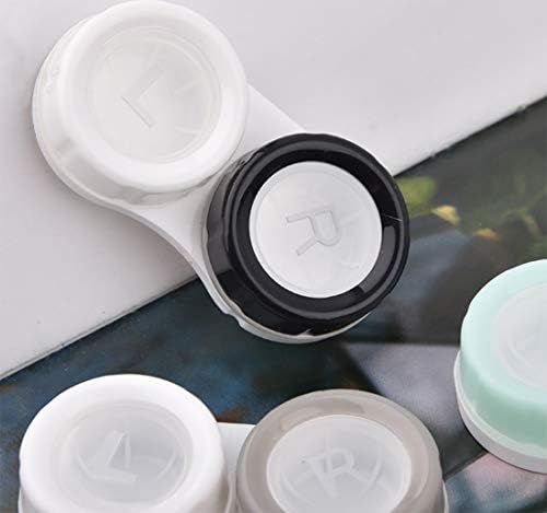Beyousel 10 pakiranje Kontaktna leća kućište plastične kontaktne leće držač džepnog prijenosnog mini kontakt leća make up beauty pohrana