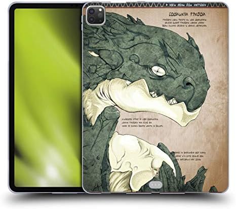 Dizajne glave Mountain Dragons meki gel futrola kompatibilna s Apple iPad Pro 12.9 2020/2021/2022
