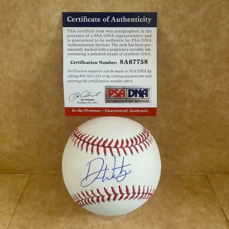 Drew Waters Atlanta Braves potpisala je autogramiranu M.L. Baseball PSA/DNK - Autografirani bejzbol