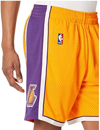 Mitchell & Ness NBA Swingman Shorts Lakers 09 Light Gold 2xl