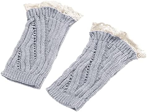 Žene ležerne jesenske i zimske uvijanje šuplje pletene čipke tople čarape za koljena pletenja božićnih čarapa