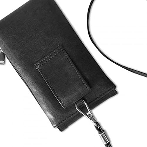 Rock Music Festival ludi uzorak Telefon torbica za novčanik Viseti mobilna vrećica Crni džep