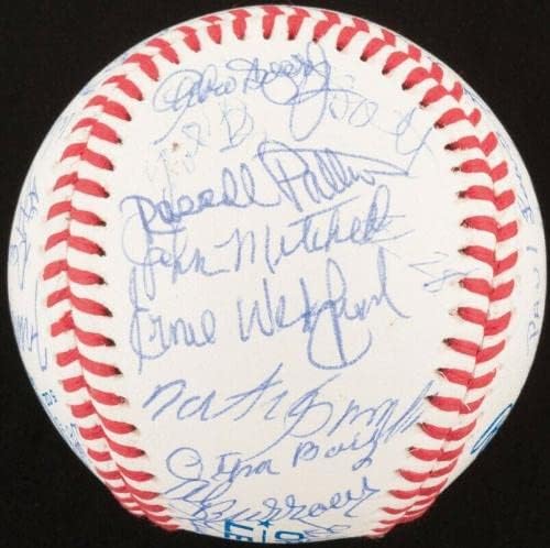 Prekrasne legende crne lige Multi potpisani bejzbol 35 sigs s JSA CoA - Autografirani bejzbol
