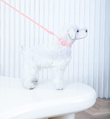 Vodootporni ovratnik za pse, arkika modna svježa boja za pse za planinarenje za pse ružičaste m