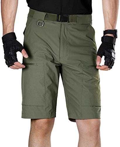Slobodni vojnički muški teretni kratke hlače s laganim prozračnim brzim suhim pješačkim taktičkim kratkim hlačama najlon Spandex