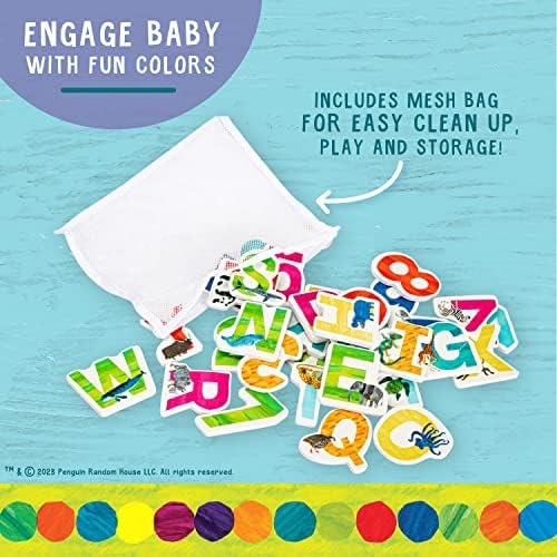 Djeca preferirana svijet Eric Carle vrijeme kupke od 36 komada pjenasti igračke za kupanje Pisma i brojevi postavljeni za malu djecu