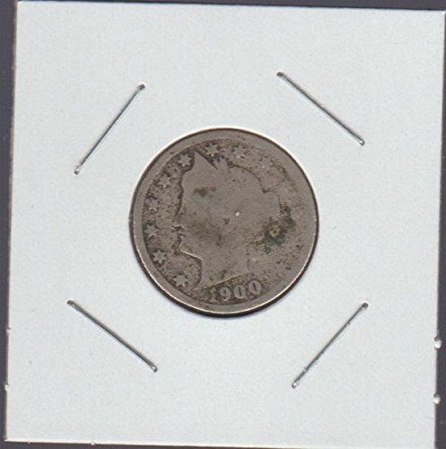 1900. Liberty Head Nickel siromašan