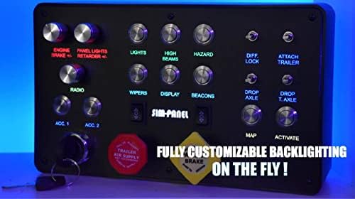 Sim-Panel Classic ATS/ETS2 GUMP BOX za američki simulator kamiona