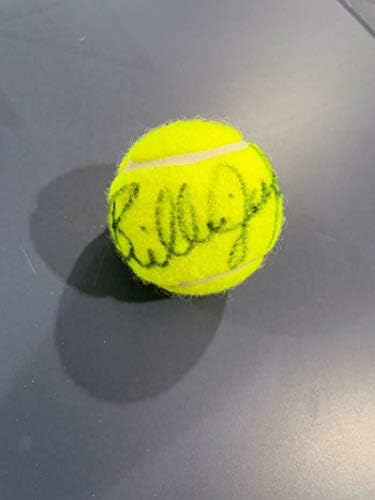 Billie Jean King potpisala je legendu o autogramiranom teniskom loptu s Coa B - autogramiranim teniskim lopticama