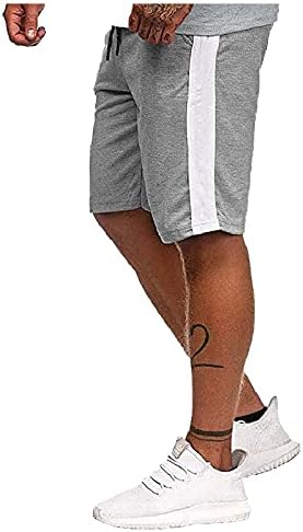 Atletske kratke hlače za muškarce elastično struka casual pidžama jogger sportovi brza suha vježba kratke hlače s džepovima s patentnim