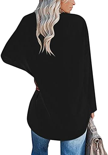 Saxigol Halloween dugi rukavi casual pulover žene tunike na fakultetu tanko pulover grafički cool comfort pulovers crno crno
