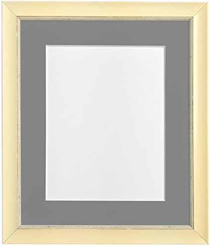 Okviri po post nordijskim nevoljama krem ​​okvir s tamno sivim nosačem 20 x16 pic veličine 15 x10