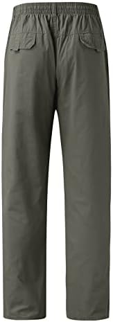 Teretne hlače za muškarce sitne casual labave plus veličine džepne elastične hlače hlače Muške trenerke