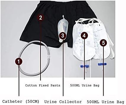 Preporasna torba za urinu, otporna na inkontinenciju, putopis mužjaka za višekratnu uporabu udobnosti vrećice u urinu, kolektor urina