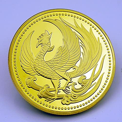 AdaCryptocoincryptocurrency Omiljeni novčić Japan Phoenix Chrysanthemum Commemorative Coin Pozlaćeni virtualni novčići Crafts Lucky