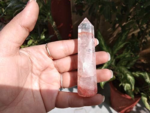 Jet originalni Obelisk Tower besplatni knjižica Jet International Crystal Therapy Jumbo 6 Facet cca. Aura rock kristal prirodna polirana